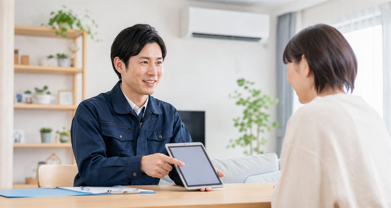 エアコン移設の相談イメージ